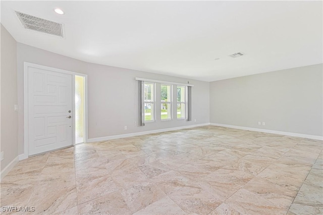 14938 Randolph Dr, Fort Myers, FL 33905 - empty room with baseboards and recessed lighting