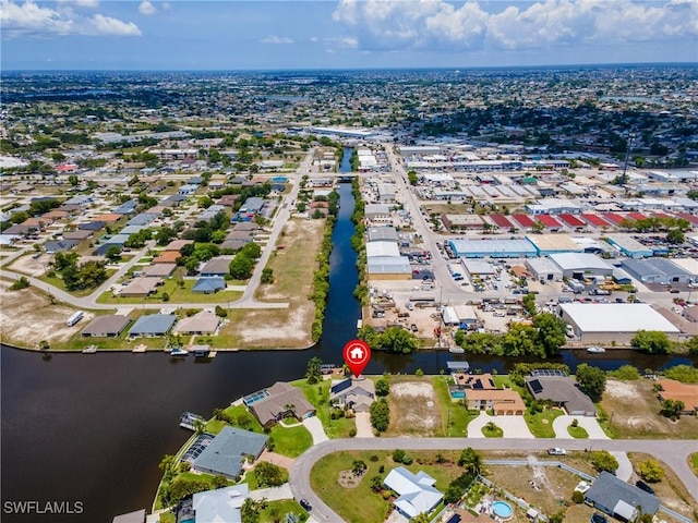 1234 SE 13th Ave, Cape Coral, FL 33990 - drone / aerial view of a nearby body of water