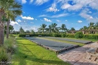 9834 Giaveno Cir Unit 1716, Naples, FL 34113 - surrounding community featuring a bocce ball area