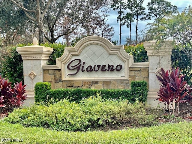 9834 Giaveno Cir Unit 1716, Naples, FL 34113 - view of community sign