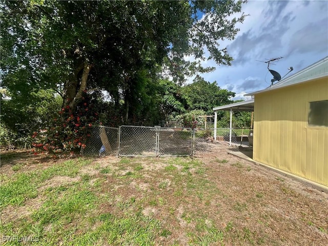 118 Alcala Ave, Lehigh Acres, FL 33936 - view of yard with a gate