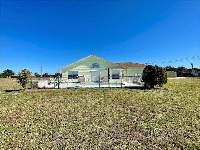 view of rear view of house