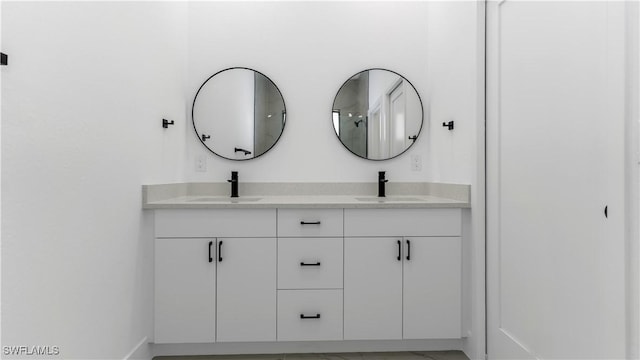 3315 Sunshine Blvd N, Lehigh Acres, FL 33971 - bathroom with double vanity