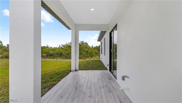 3315 Sunshine Blvd N, Lehigh Acres, FL 33971 - wooden deck featuring a yard