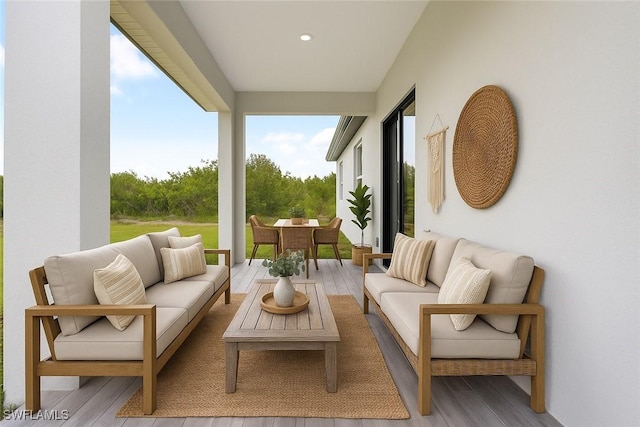 3315 Sunshine Blvd N, Lehigh Acres, FL 33971 - exterior space with an outdoor living space