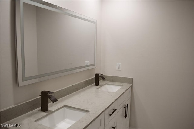 1013 Agnes Ave, Lehigh Acres, FL 33971 - bathroom with double vanity