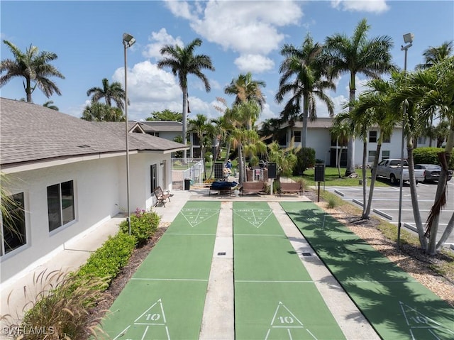 5483 Peppertree Dr Unit 1, Fort Myers, FL 33908 - view of community with shuffleboard