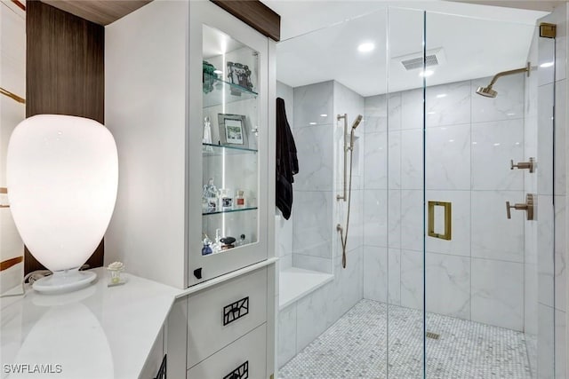 6001 Pelican Bay Blvd Unit 1405, Naples, FL 34108 - bathroom with a shower stall