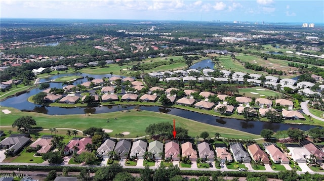 19741 Vintage Trace Cir, Estero, FL 33967 - view of property location with nearby suburban area, a golf club, and a large body of water