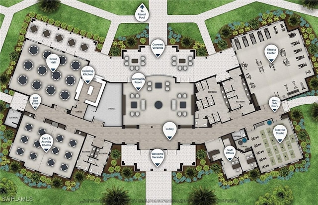 1825 Verada Ct, Naples, FL 34120 - bird's eye view