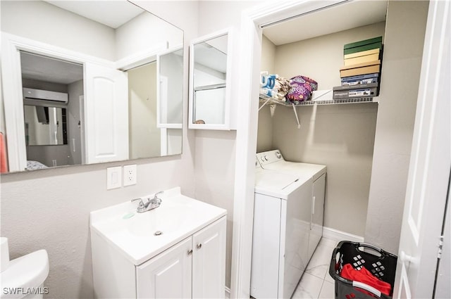4924 20th Pl SW, Naples, FL 34116 - laundry room with a sink and separate washer and dryer