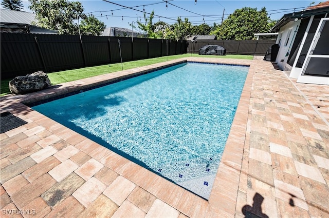 4924 20th Pl SW, Naples, FL 34116 - view of pool featuring a patio area and a fenced backyard