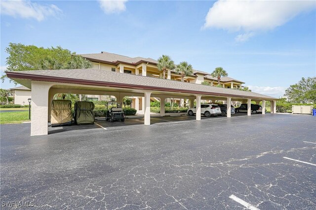 2 Pirates Ln Unit 24B, Punta Gorda, FL 33955 - view of covered parking lot