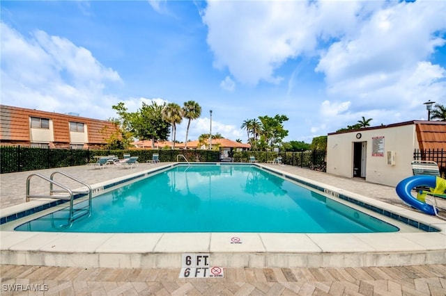 1464 Park Shore Cir Unit 2, Fort Myers, FL 33901 - community pool with a patio