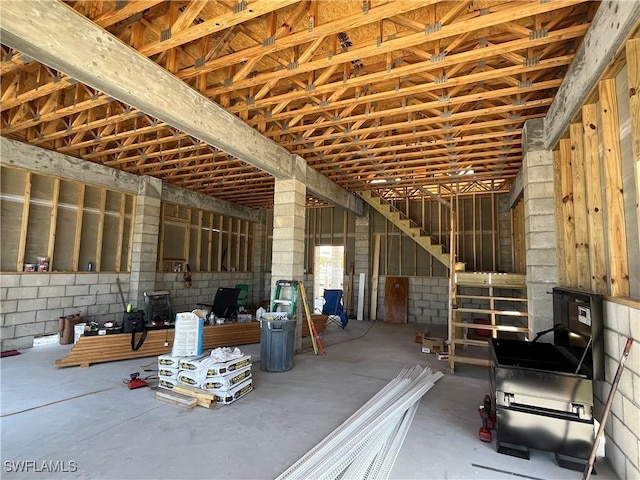 99 Blackbeard Way, Fort Myers Beach, FL 33931 - miscellaneous room with concrete flooring