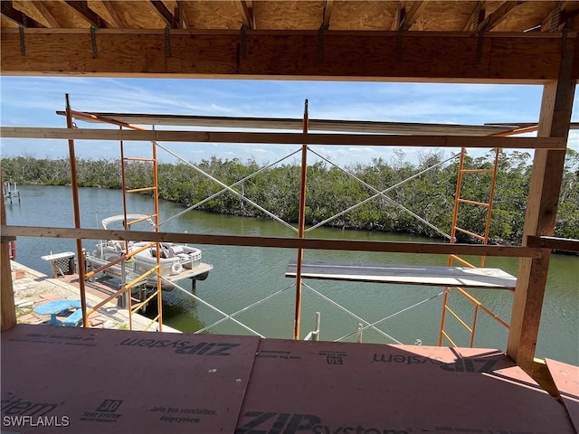 99 Blackbeard Way, Fort Myers Beach, FL 33931 - dock with a water view