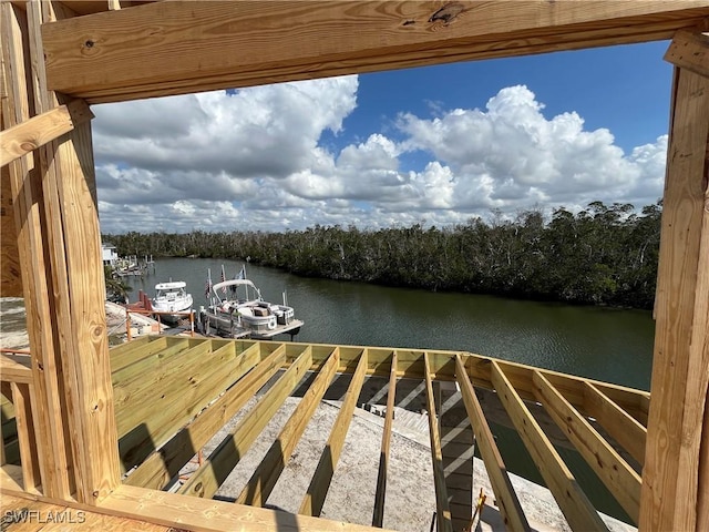 99 Blackbeard Way, Fort Myers Beach, FL 33931 - dock featuring a water view
