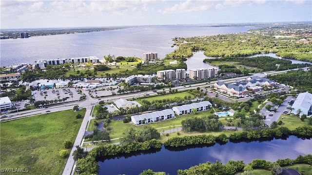 1051 Palm Ave Unit 117, North Fort Myers, FL 33903 - drone / aerial view of a large body of water