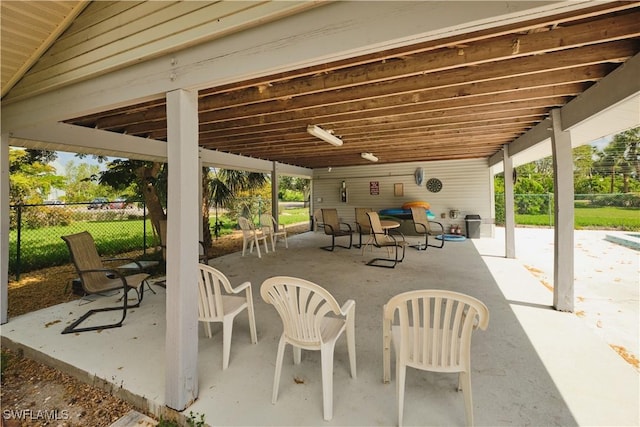 1051 Palm Ave Unit 117, North Fort Myers, FL 33903 - view of patio / terrace