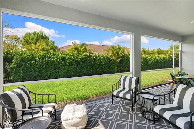 4665 Arboretum Cir Unit 101, Naples, FL 34112 - view of sunroom