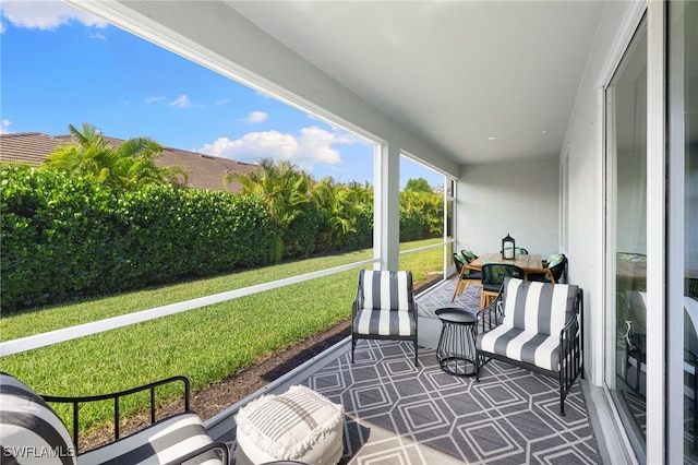 4665 Arboretum Cir Unit 101, Naples, FL 34112 - view of sunroom / solarium