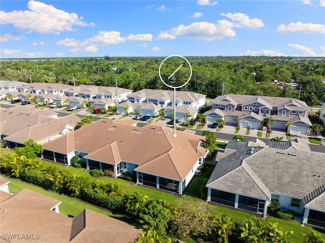 4665 Arboretum Cir Unit 101, Naples, FL 34112 - aerial perspective of suburban area featuring a heavily wooded area
