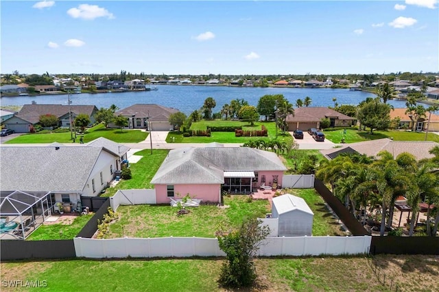 923 SW 4th Pl, Cape Coral, FL 33991 - aerial perspective of suburban area with a large body of water
