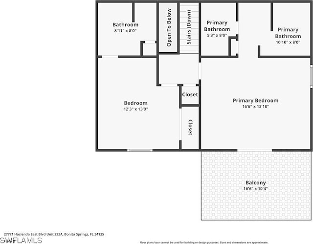 27771 Hacienda E Blvd Unit 223A, Bonita Springs, FL 34135 - floor plan / room layout