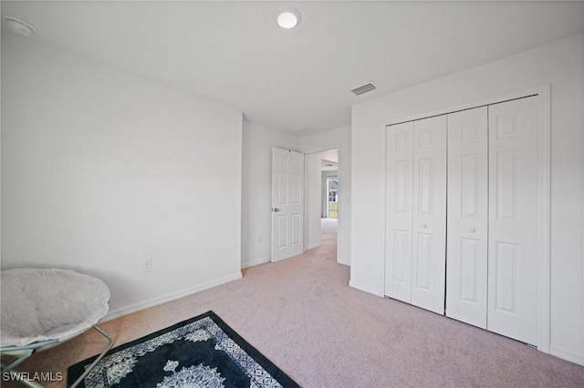 3002 NW 3rd Pl, Cape Coral, FL 33993 - unfurnished bedroom featuring carpet flooring, baseboards, and a closet