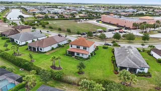 4934 Seton Way, Ave Maria, FL 34142 - aerial perspective of suburban area with a large body of water