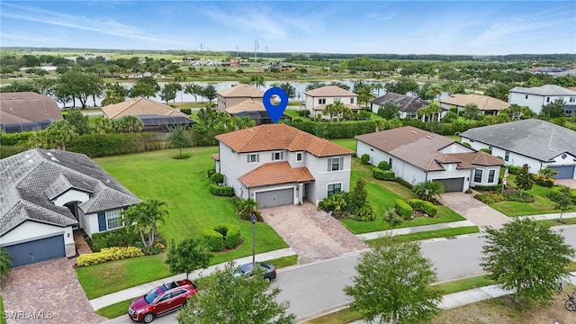 4934 Seton Way, Ave Maria, FL 34142 - aerial view of residential area with a nearby body of water