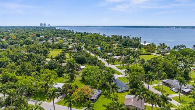 322 New York Dr, Fort Myers, FL 33905 - aerial view of a nearby body of water
