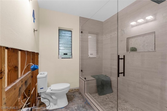 322 New York Dr, Fort Myers, FL 33905 - full bath with a stall shower and toilet