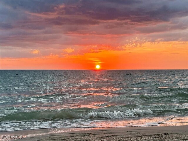 3127 Boca Ciega Dr Unit B6, Naples, FL 34112 - water view featuring nearby beach