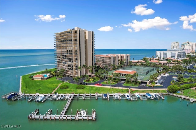 1080 S Collier Blvd Unit 103, Marco Island, FL 34145 - view of urban area with a nearby body of water