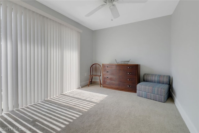 2662 Mangrove St, Naples, FL 34112 - carpeted bedroom featuring baseboards and ceiling fan
