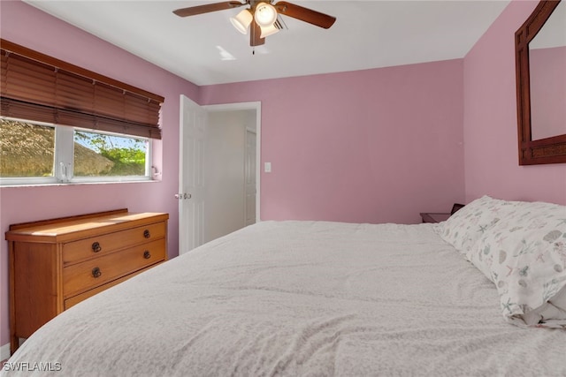 2662 Mangrove St, Naples, FL 34112 - bedroom featuring a ceiling fan