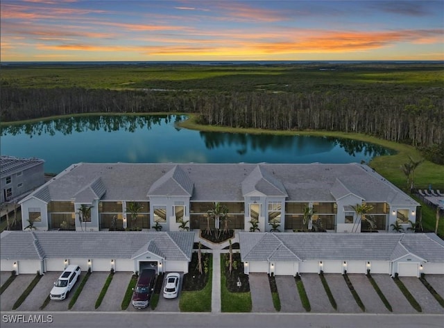 14251 Heritage Landing Blvd Unit 1727, Punta Gorda, FL 33955 - aerial view at dusk of a water view