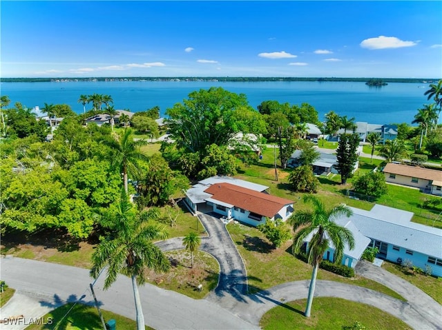 4101 Rainbow Dr, Fort Myers, FL 33916 - bird's eye view of a nearby body of water
