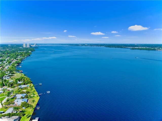 4101 Rainbow Dr, Fort Myers, FL 33916 - drone / aerial view of a large body of water