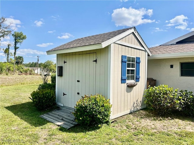 40 Ortona St, Lehigh Acres, FL 33936 - view of shed