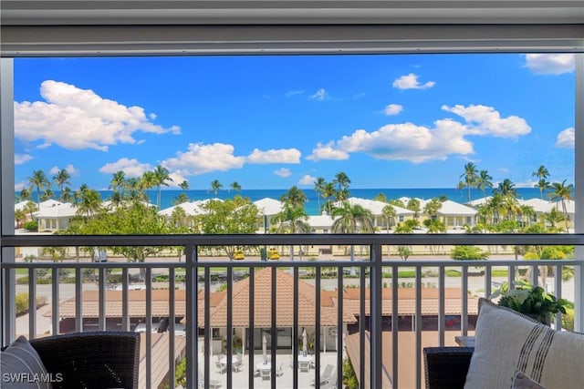 2600 Gulf Shore Blvd N Unit 54, Naples, FL 34103 - balcony featuring a water view