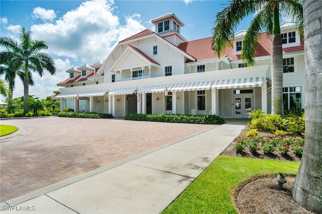 6478 Warwick Ave, Naples, FL 34113 - view of front of house featuring french doors