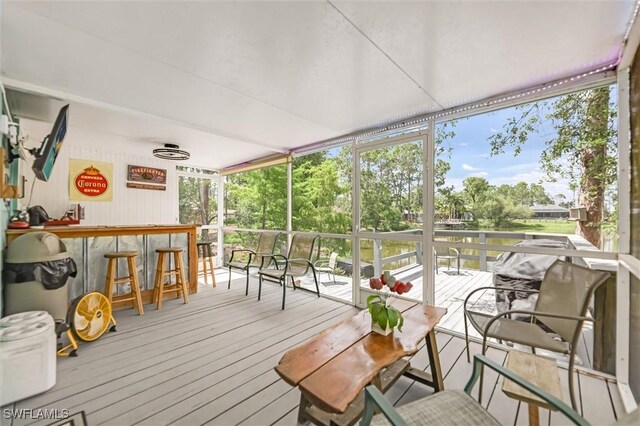 20433 Fern Cir, North Fort Myers, FL 33917 - view of sunroom / solarium