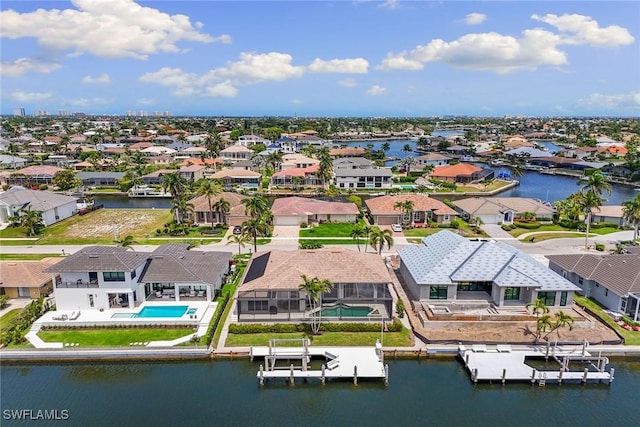 173 Gulfport Ct, Marco Island, FL 34145 - aerial view of residential area featuring a large body of water