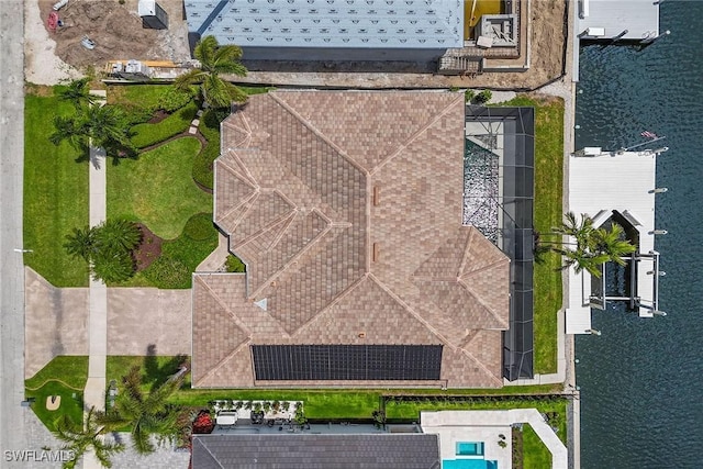 173 Gulfport Ct, Marco Island, FL 34145 - bird's eye view of a large body of water
