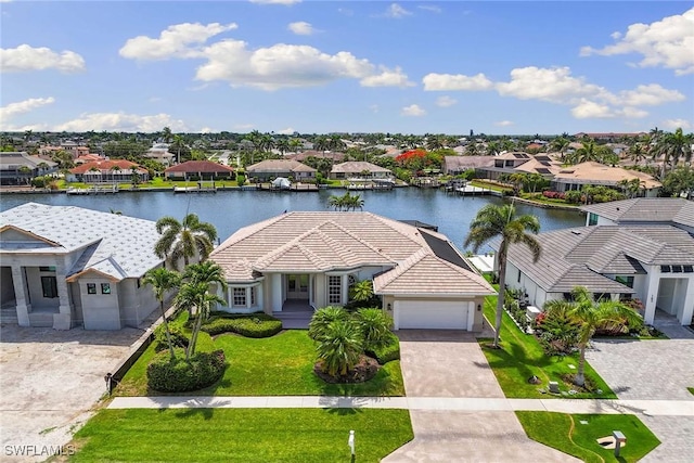 173 Gulfport Ct, Marco Island, FL 34145 - aerial view of residential area with a large body of water