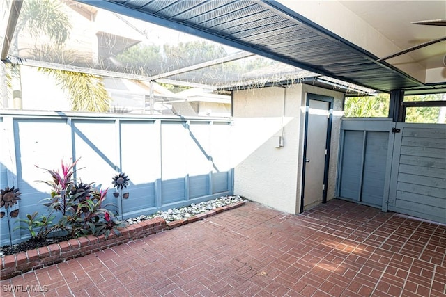 13391 Broadhurst Loop, Fort Myers, FL 33919 - view of patio featuring a gate
