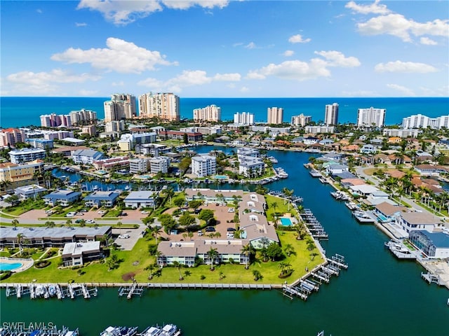 860 Panama Ct Unit 107, Marco Island, FL 34145 - view of urban area with a large body of water