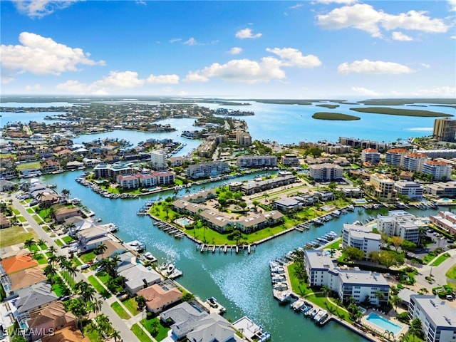 860 Panama Ct Unit 107, Marco Island, FL 34145 - aerial view of a nearby body of water